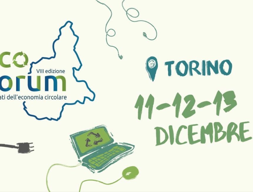 L’11 dicembre a Torino l’Ecoforum Piemonte